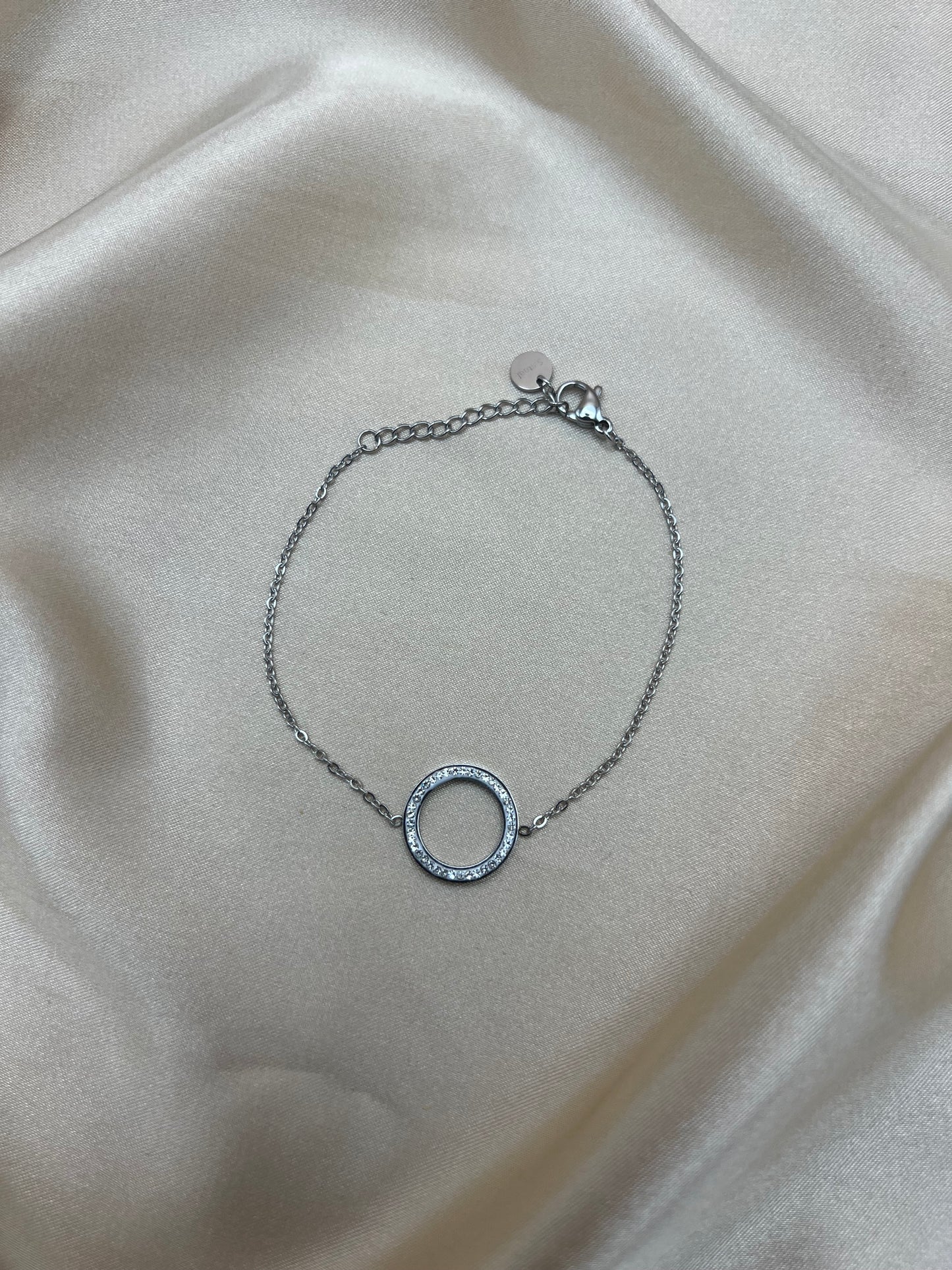 Gourmette Eclat couleur argent - fin