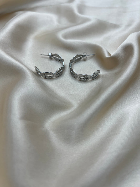 Boucles d'oreilles Adila couleur argent