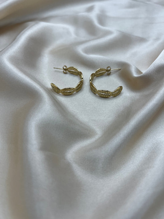 Boucles d'oreilles Adila couleur or