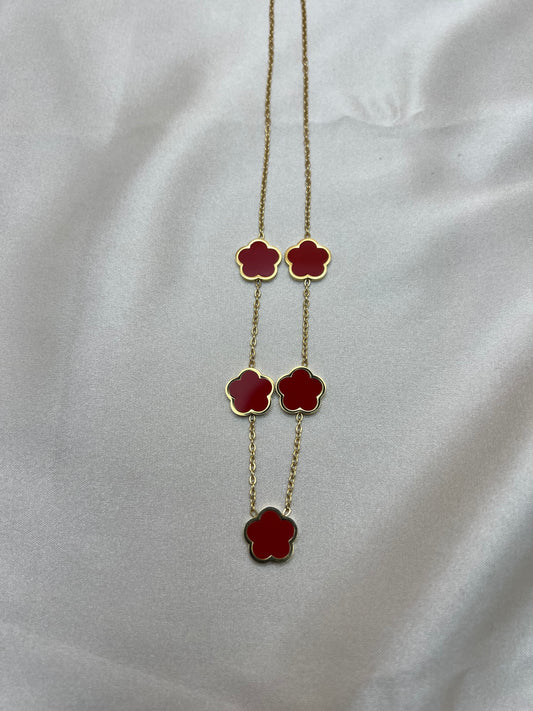Chaîne Nia rouge