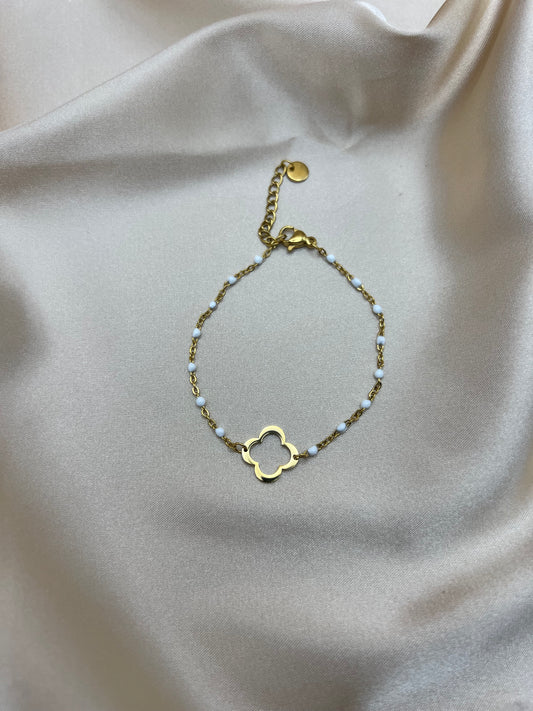 Gourmette Nella blanc
