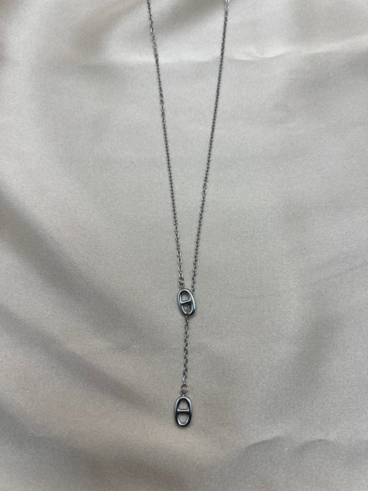 Sautoir Tara couleur argent