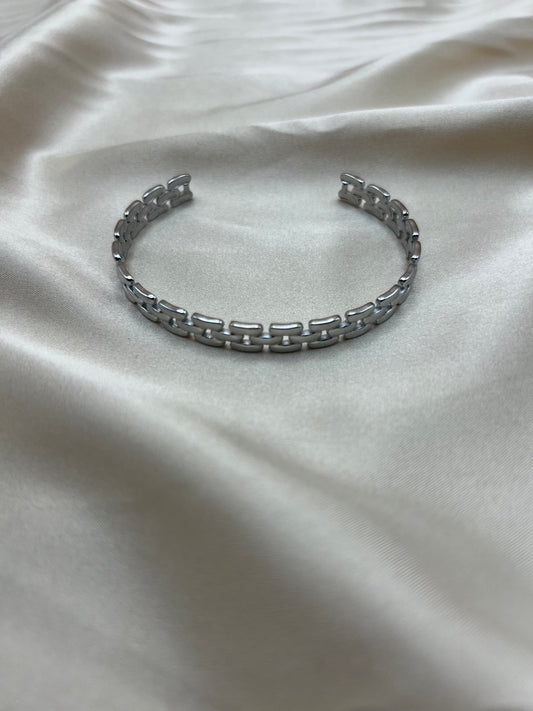 Jonc Marine couleur argent