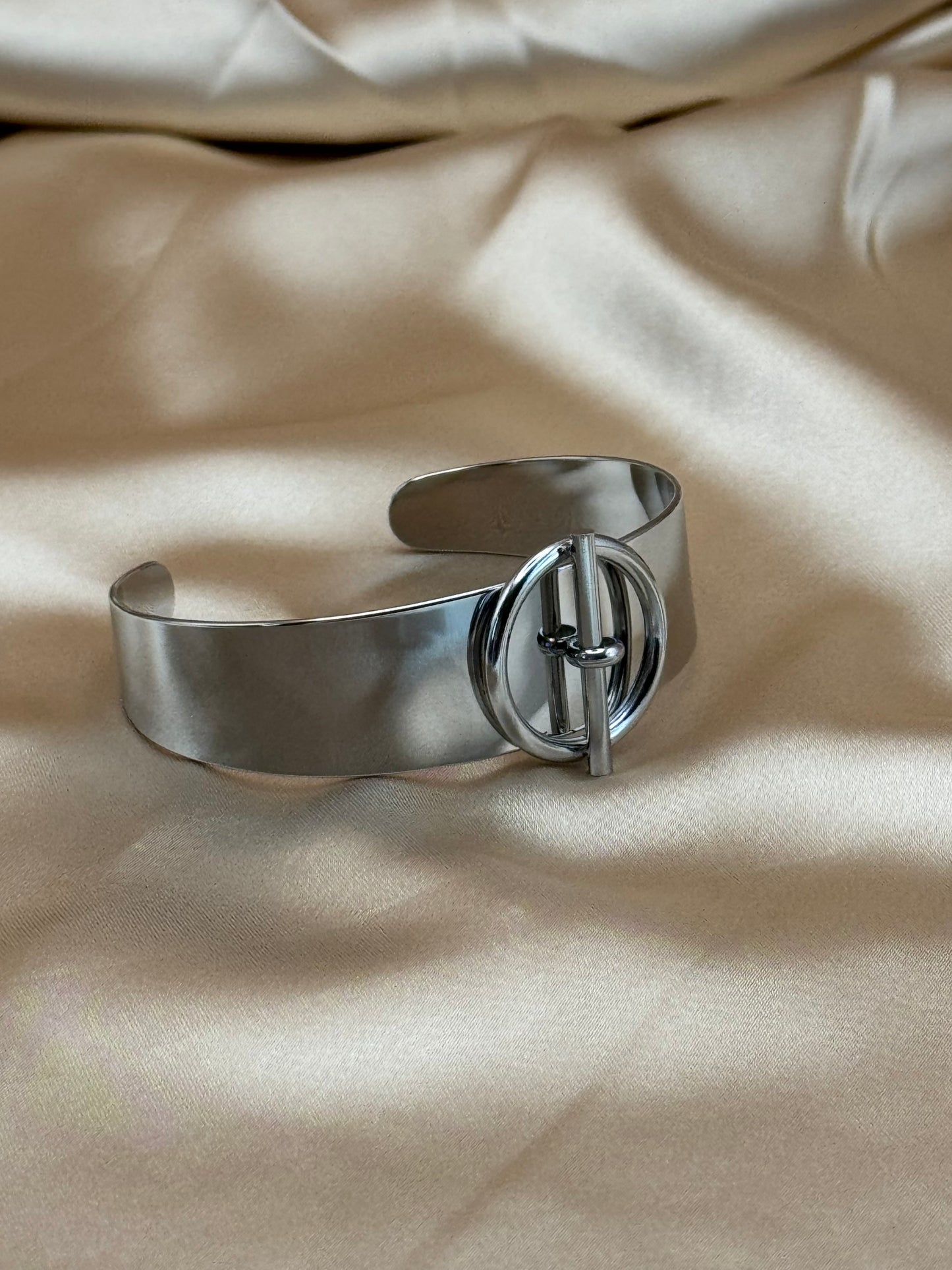 Jonc Mandisa couleur argent